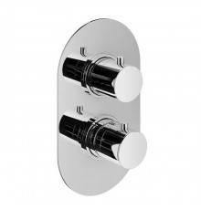 Plumberia Selection IXO Смеситель для душа, встраиваемый, термостатический, на 2 выхода, цвет: хром. XOT5040CR
