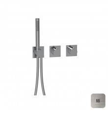 Almar Modular Смеситель для душа, встраиваемый, термостатический, цвет: Nichel Brushed. E180183.NB