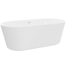 Акриловая ванна BelBagno BB306-1785 180x85 см, отдельностоящая, овальная, с каркасом