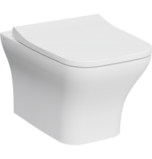 Унитаз подвесной VitrA Zentrum Square 7484B003-0075 безободковый, с микролифтом