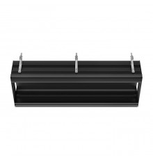 Gessi Binario Профиль линейный 1090 мм, без подготовки под модули, цвет: Black XL. 61019#299