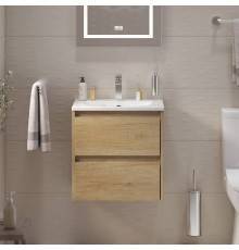 Тумба с раковиной BelBagno Kraft 39 50 rovere nebrasca nature, раковина BB-8099-3-50