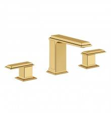 Gessi Eleganza Смеситель для раковины на 3 отверстия, без донного клапана, цвет: золото. 46011#080