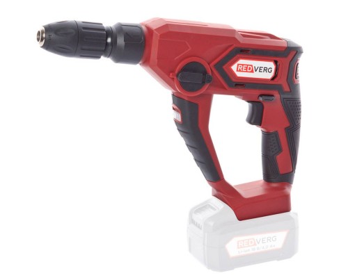 Перфоратор аккумуляторный REDVERG RD-RH18-12/U (без акк, без з/у) + ЗУ 4А + 5Ач АКБ Перфоратор аккумуляторный REDVERG RD-RH18-12/U (без акк, без з/у) + ЗУ 4А + 5Ач АКБ