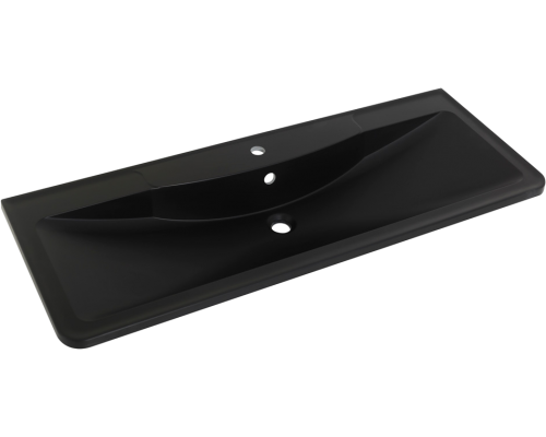 Мебельная раковина BelBagno BB1200/455-LV-ART-ALR-NERO черная матовая
