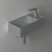 Simas Agile Раковина 50х27см., подвесная, 1 отв., правая, цвет: cemento matt . AG50 cemento  matt*1