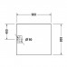 Duravit Stonetto Поддон композитный прямоугольный 90x80х5см, d9см, цвет: Песочный. 720145480000000,  790167000000000