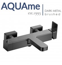Смеситель для ванны AQUAme Savona темный металл AQM6812GM