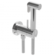 CISAL Shower Гигиенический душ со шлангом 120 см,вывод с держателем и встроенный прогрессивный картридж, цвет: хром. CY00794521