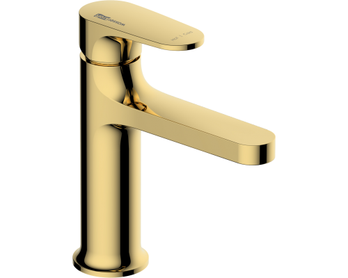 Смеситель для раковины Wasserkraft Neckar 2103 глянцевое золото PVD
