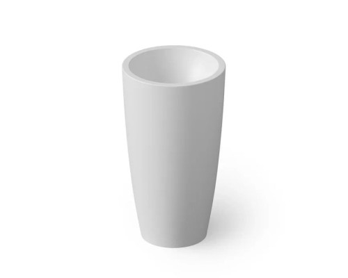 Dea Design Pedestal Basin Раковина 50х50х90см., напольная, без отв., Solid Surface, цвет: White №18. DD2010 500 18