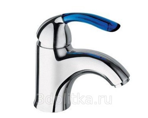AQ 490 03 (Blue/Chr) Ручка для cмесителя 221 AQ49003