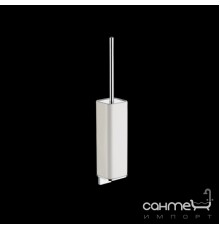 AT 221.51 хром Ершик настенный, колба - керамика AT22151