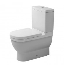 Duravit Starck 3 Унитаз моноблок приставной 65.5х36см в комплекте с креплением,  универсальный, цвет: белый. 0128090000,  0920100005