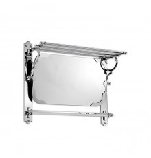DevonDevon Amelie Полочка для полотенец с откидным зеркалом, цвет: хром. HBRACKCR
