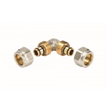 Угольник-обжим 90° Henco 20x20 с оловянным покрытием. 4-2020A