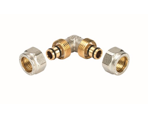 Угольник-обжим 90° Henco 20x20 с оловянным покрытием. 4-2020A
