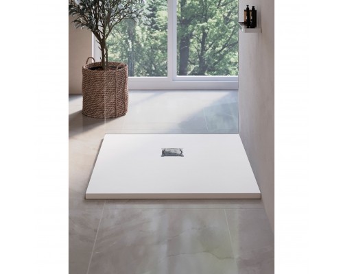 Душевой поддон квадратный RGW ST-W Белый  800x800