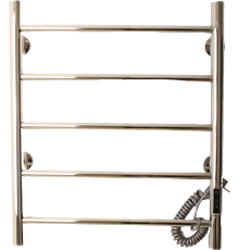 Полотенцесушитель электрический Domoterm Аврора DMT 109-5 50х60, хром, R
