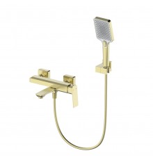 Смеситель для ванны с душем Wonzon   Woghand WW-88639011-BG, брашированное золото