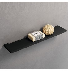 Novellini Kuadra Полка 45х9.7см.из алюминия, цвет: черный матовый. R90AKFME45-H