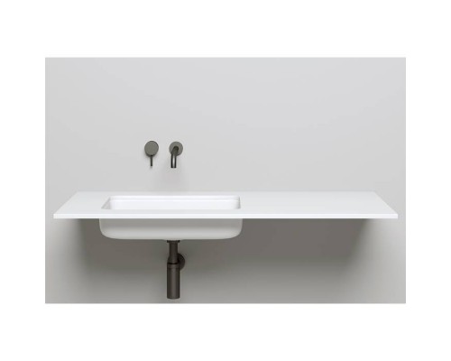 Salini Marea Раковина врезная снизу 55х38х12.6cм, без отв., без перелива, S-Stone, цвет: белый матовый. 1802209M Salini Marea Раковина врезная снизу 55х38х12.6cм, без отв., без перелива, S-Stone, цвет: белый матовый. 1802209M