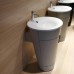 Duravit Starck 1 Тумба напольная 60x56xh82.5см, с раковиной подсветка LED, цвет: taupe satin matt. 0406580000, S1970400000, S1952006060