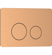 Кнопка смыва Iberica Blanca Inox O IB.B081.007.002 розовое золото матовое