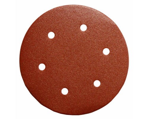 Шлифлист REDVERG к машине шлифовальной для стен и потолков 6 отверстий 225мм Р80 (5шт)(921202)
