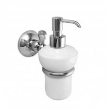 Nicolazzi Accessori Дозатор керамический для жидкого мыла для, цвет: белый/хром. C1489CR