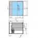 Effegibi One S Filo Сауна 214x171х217см, в нишу, цвет: White Cloud. LO 51 02 0009