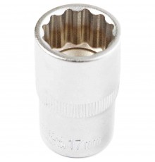Головка торцевая Квалитет 12-гранная 1/2" 17 мм ГТ12-17-12