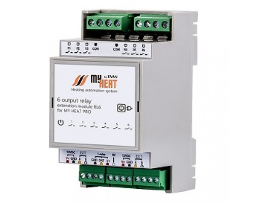 Релейный блок расширения MyHeat RL6