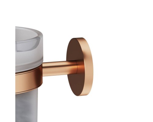 A85A33344 Стойка с туалетной щеткой, розовое золото