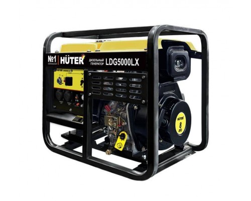 Генератор дизельный Huter LDG 5000LX