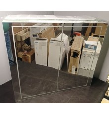 SaleAQSLX0408 Simplex Шкаф зеркальный 800х700х155 мм, LED 4000K, сенс. выключатель + регулятор, Белы SaleSLX0408_1138