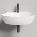 Salini Alda Wall 02 Раковина 58х45х15cм, с 1 отв., сифон, слив-пер, мат-л: S-Stone, цвет: белый матовый. 140321M