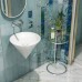Kerama Marazzi Cono Раковина 44.5х44.5х35см., подвесная, без отв., без перелива, цвет: белый глянцевый. CO.wb.44,  F.WB.CO
