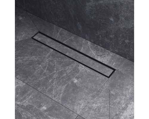 W01SC-U11-050-04BM Трап для душа линейный, универсальный затвор Tile, 50 см W01SC-U11-050-04BM Трап для душа линейный, универсальный затвор Tile, 50 см