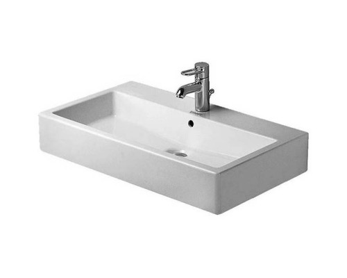 Duravit Vero Раковина 80х47 см, 1 отв., с переливом, цвет: белый. 0454800000