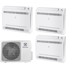 Мультисплит-система Electrolux Super Match ERP R32 EACO/I-28 FMI-4/N8_ERP, 9 м2 + 9 м2 + 9 м2