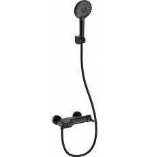 Смеситель для ванны с душем Wonzon   Woghand WW-A30902-MB, матовый черный