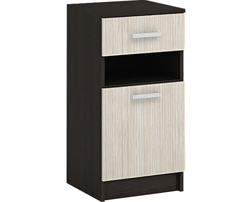 Тумба СТЕНДМЕБЕЛЬ Машенька ТБ 201 с ящиком, белфорт, венге