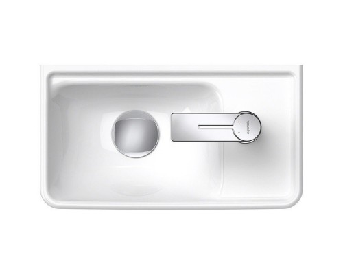 Duravit D-Neo Раковина подвесная, 40см., без перелива, с 1 отв., dx, цвет: белый. 0739400041