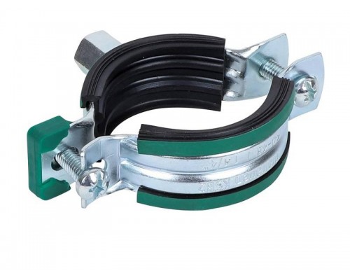 Хомут оцинкованный, Walraven, KSB2, M8/10 60-64 мм, с epdm