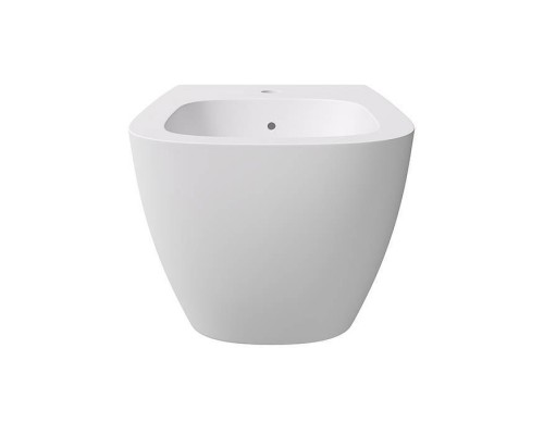 Alice Wunder Биде подвесное 53х31см., с набором для крепления, цвет: белый матовый. 45010109SET