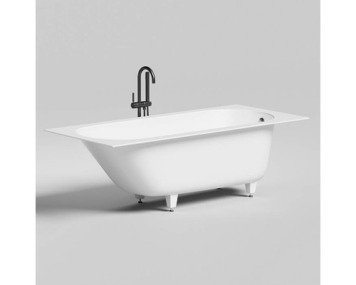 Salini Ornella Ванна 170х80х60см., встраиваемая, S-Stone, цвет: белый матовый. 102324M,  23101H