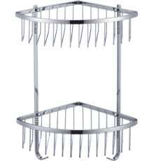 Полка Savol S-002554 хром, для душа, угловая
