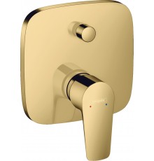 Встраиваемый смеситель для душа и ванны Hansgrohe Talis E 71745990, С ВНУТРЕННЕЙ ЧАСТЬЮ, золото