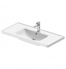 Duravit D-Neo Раковина 100.5х48см., накладная, с переливом, 1 отв., WonderGliss, цвет: белый. 23671000001